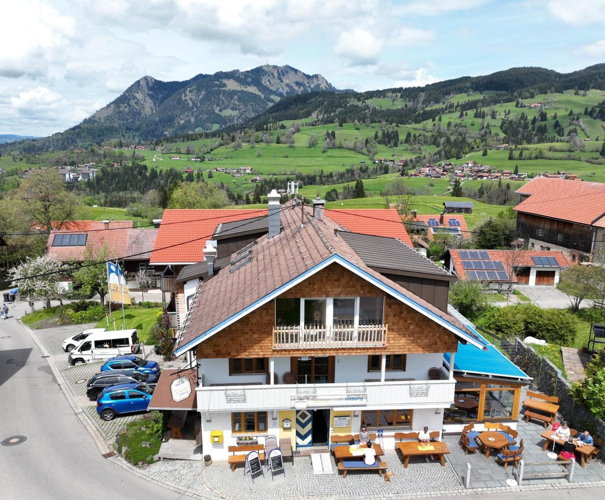 זונטהופן Berggasthof Sonne Allgaeu מראה חיצוני תמונה